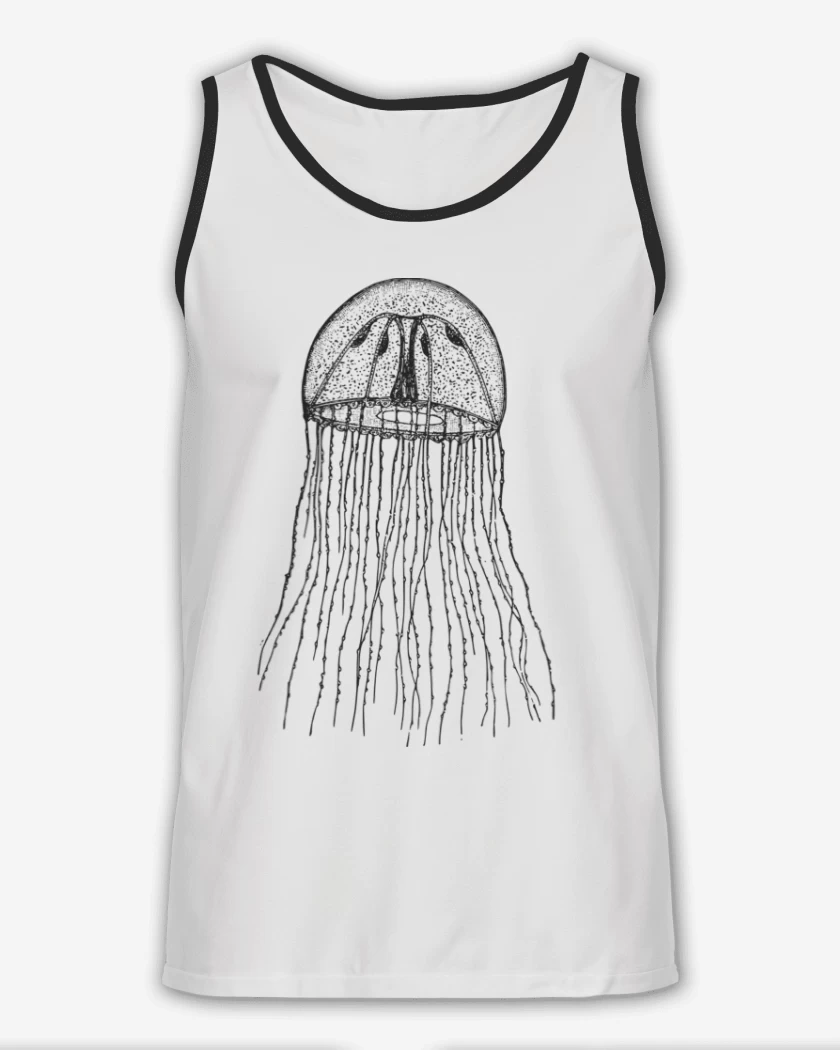 Sudadera Blanco de Jelly Fish
