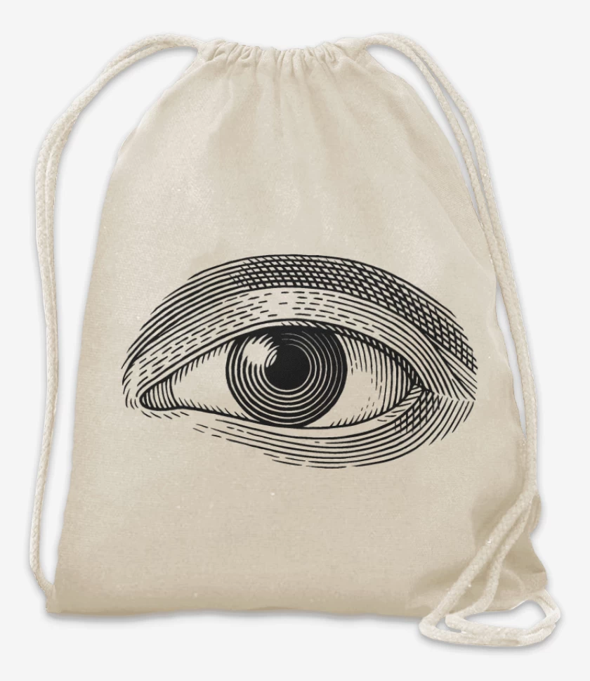 Mochila Blanco de Ojo