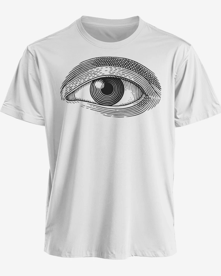 Polera premium Blanco de Ojo