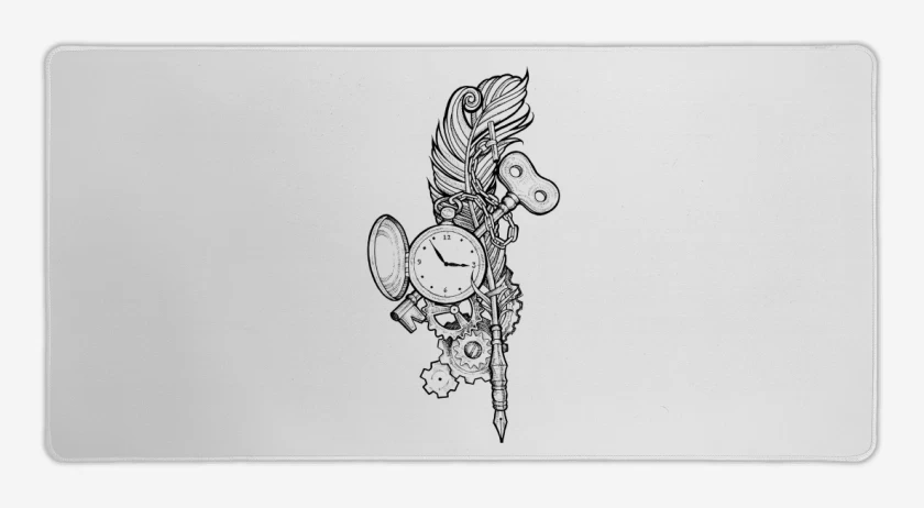 Mouse pad Gamer Blanco de Old