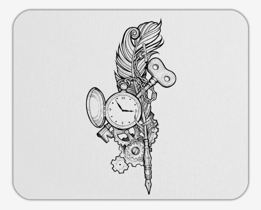 Mousepad Blanco de Old