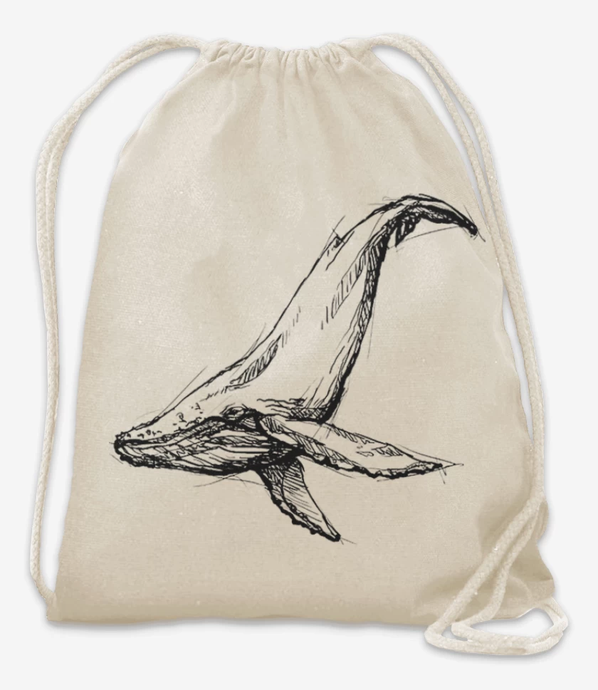 Mochila Blanco de Ballena