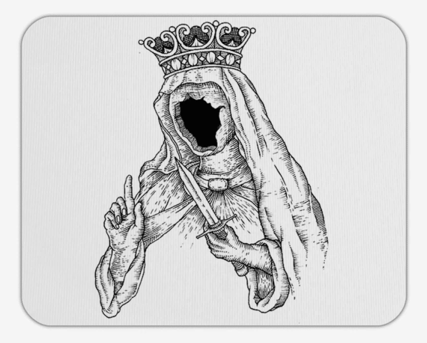 Mousepad Blanco de Virgen