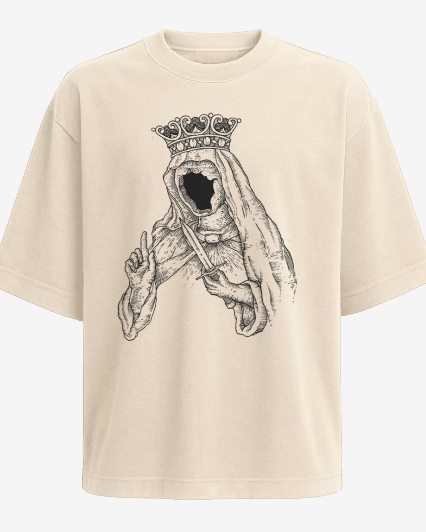 Polera Oversize Beige de Virgen