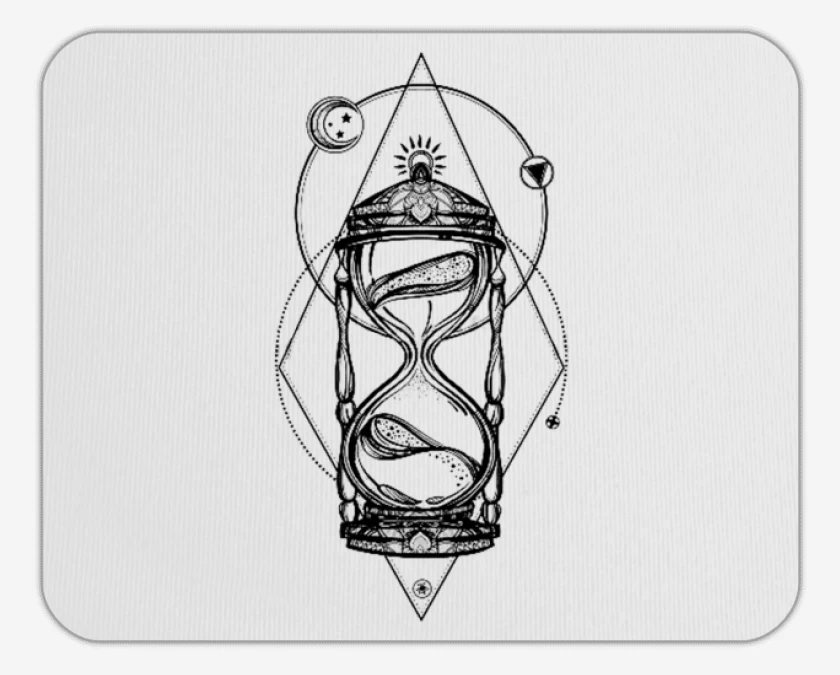 Mousepad Reloj de arena