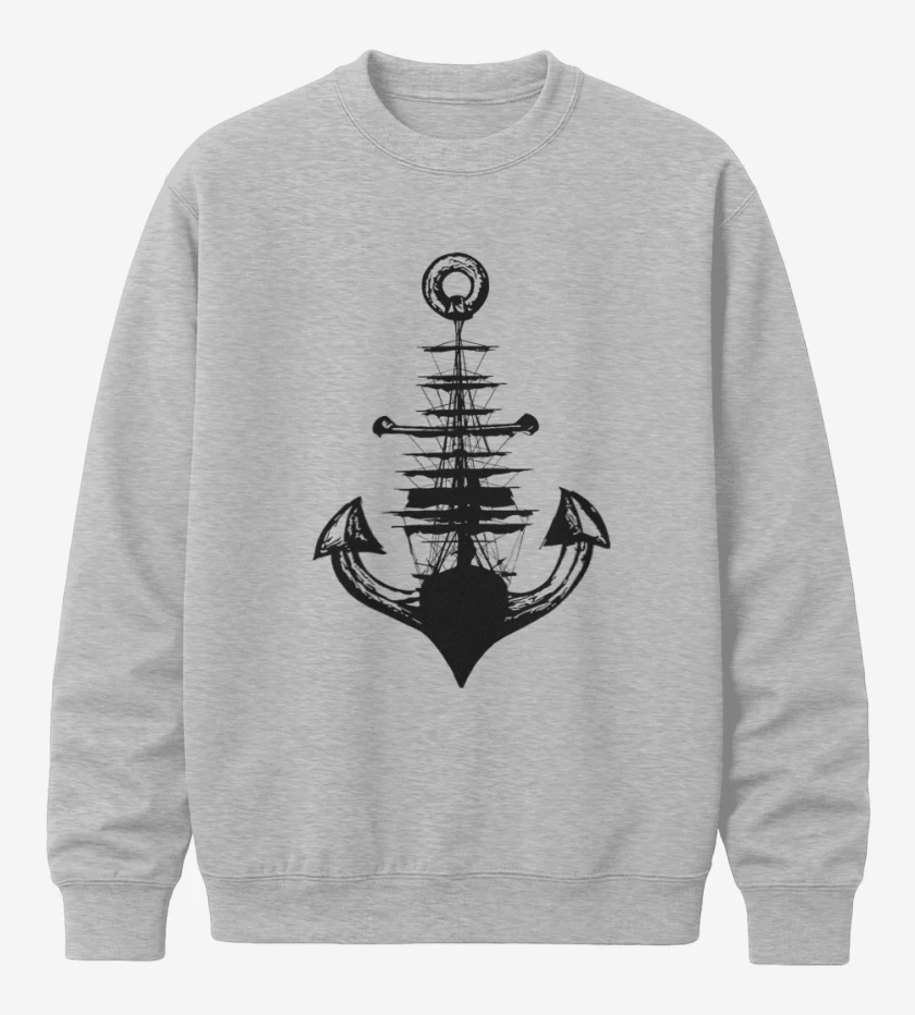 Poleron polo Barco ancla