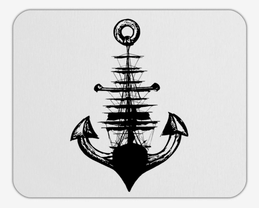 Mousepad Barco ancla