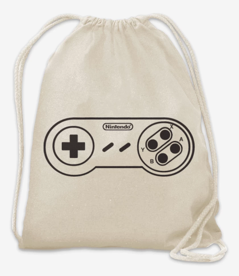 Mochila Blanco de Super Nintendo - Joystick