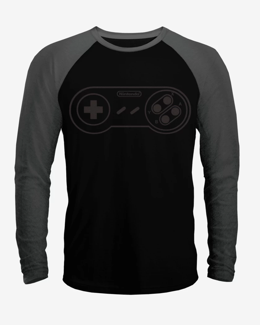 Polera Raglan Super Nintendo - Joystick
