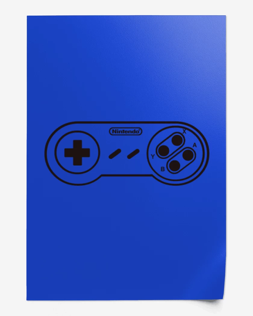Print Super Nintendo - Joystick