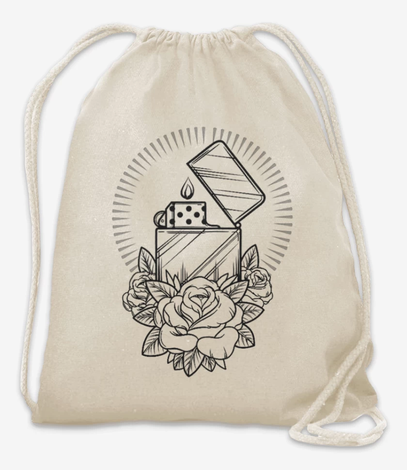 Mochila Blanco de Encendedor
