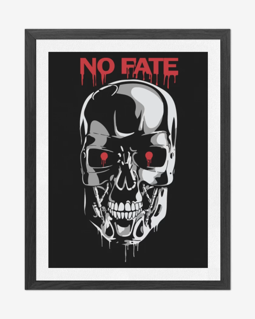 Cuadro decorativo Terminator No Fate