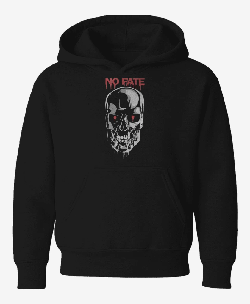 Poleron de niño Negro de Terminator No Fate