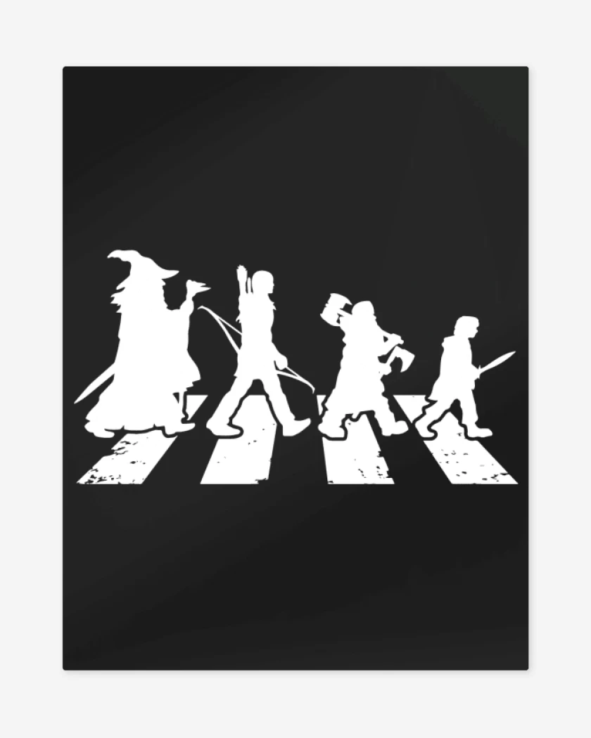 Print metalico The Lord Of The Rings - Mordor Road