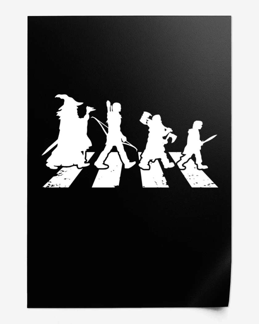 Print The Lord Of The Rings - Mordor Road