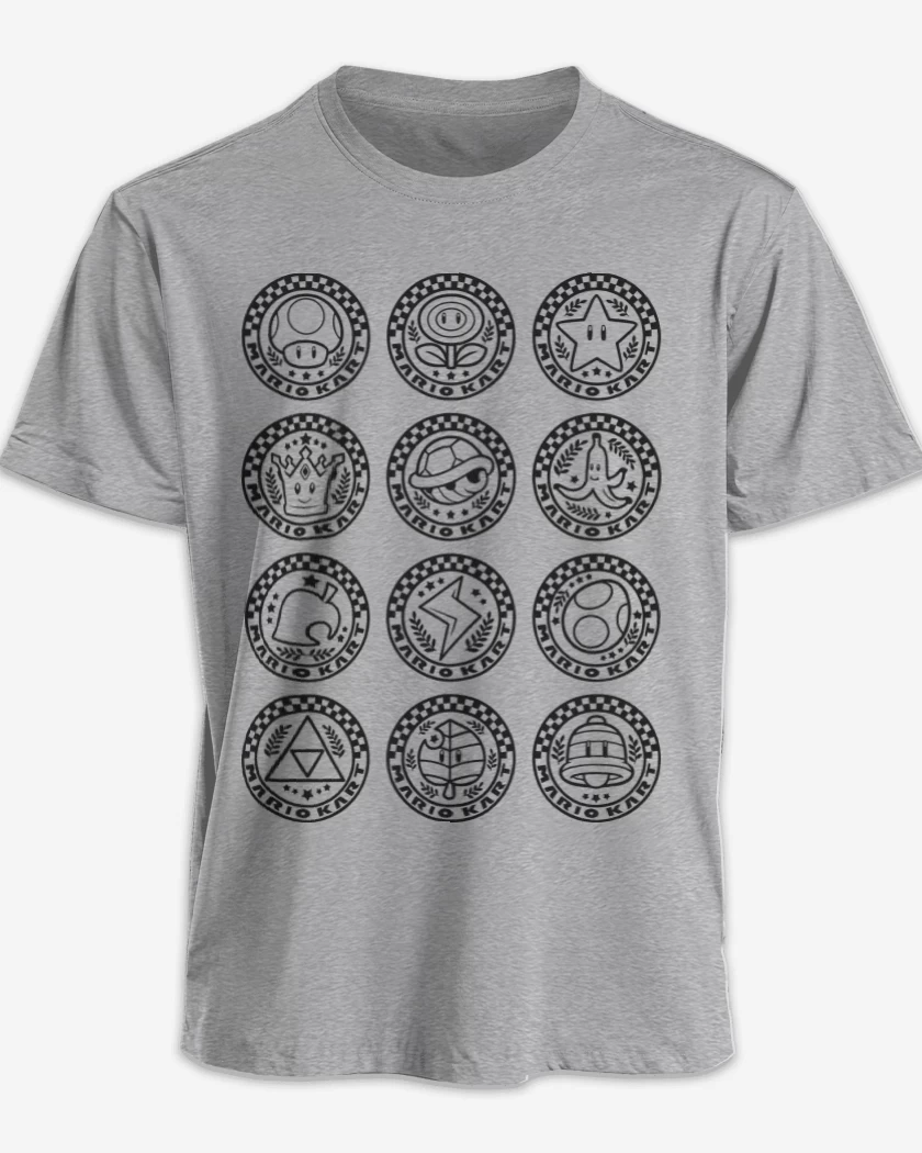 Polera Gris Melange de Cups