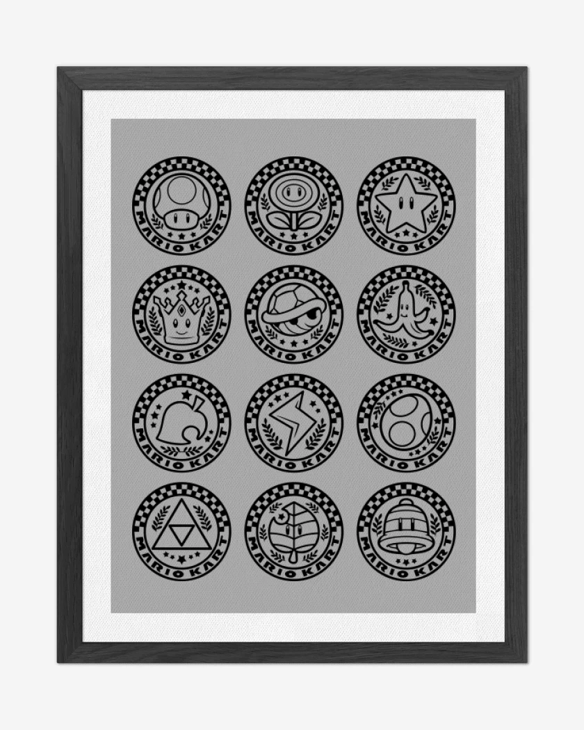 Cuadro decorativo Gris Melange de Cups