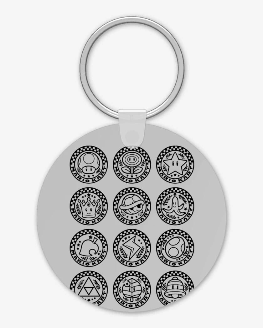 Llavero Gris Melange de Cups