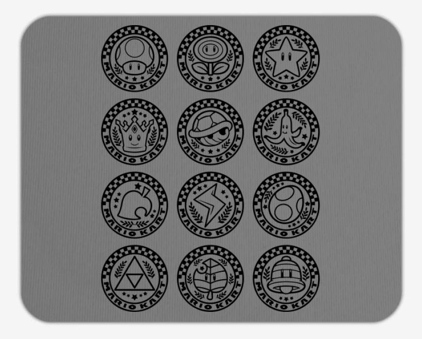 Mousepad Gris Melange de Cups