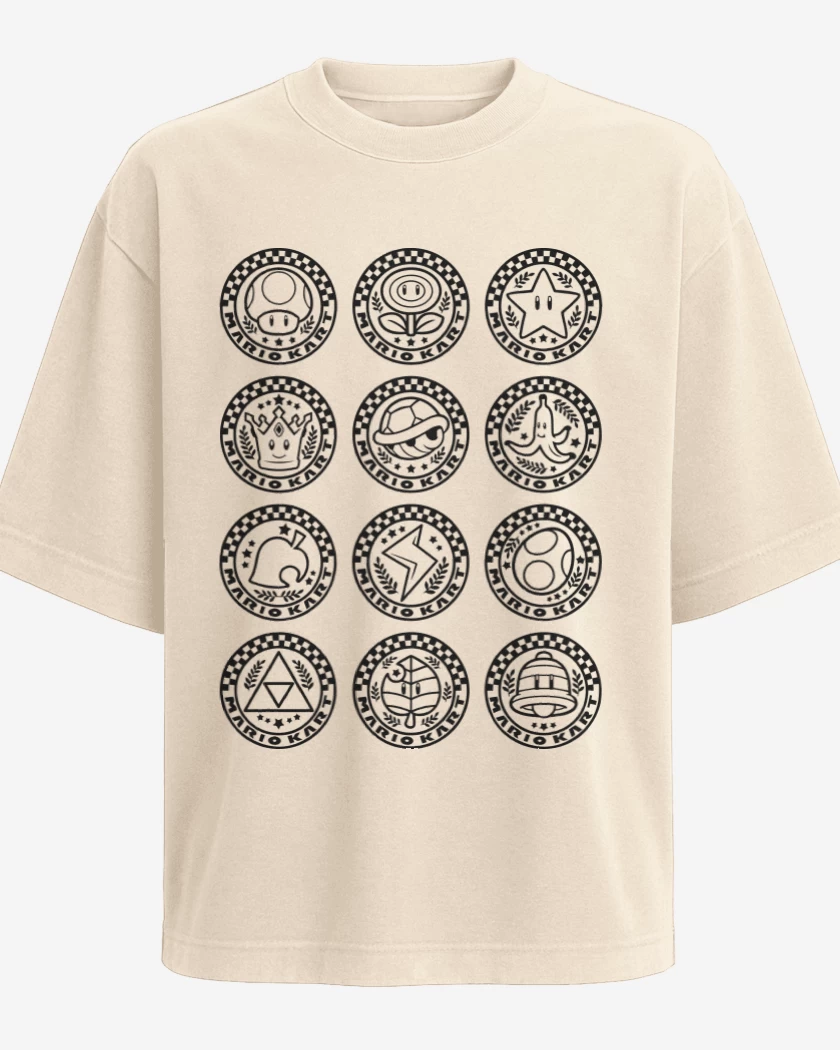 Polera Oversize Beige de Cups