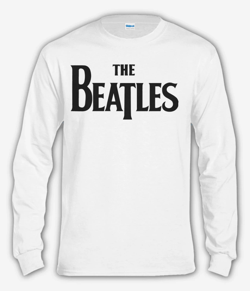 Polera manga larga Blanco de The Beatles