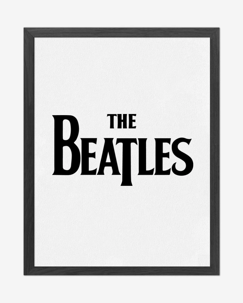 Cuadro decorativo Blanco de The Beatles