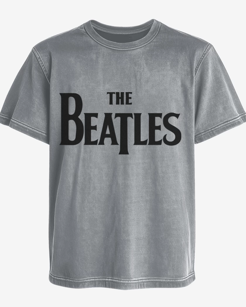 Polera desgastada The Beatles