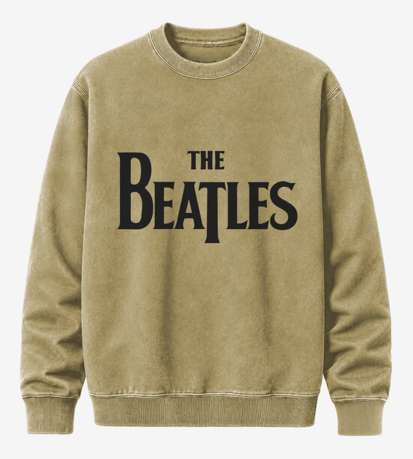 Poleron Polo Acid Wash Beige de The Beatles
