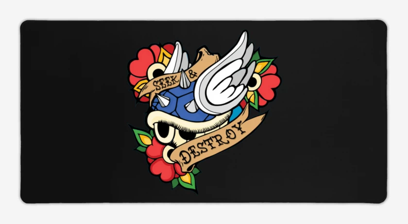 Mouse pad Gamer Seek and destroy