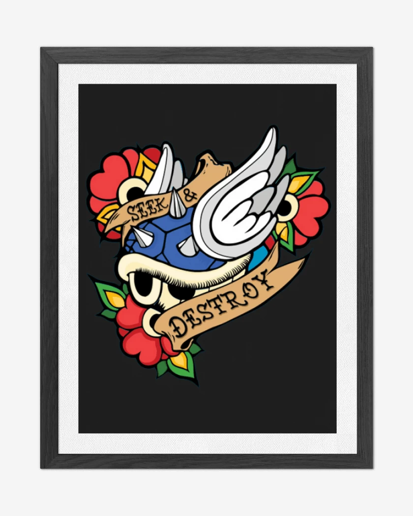 Cuadro decorativo Seek and destroy