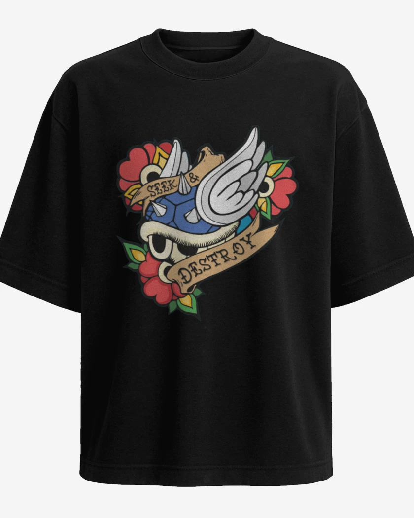 Polera Oversize Seek and destroy
