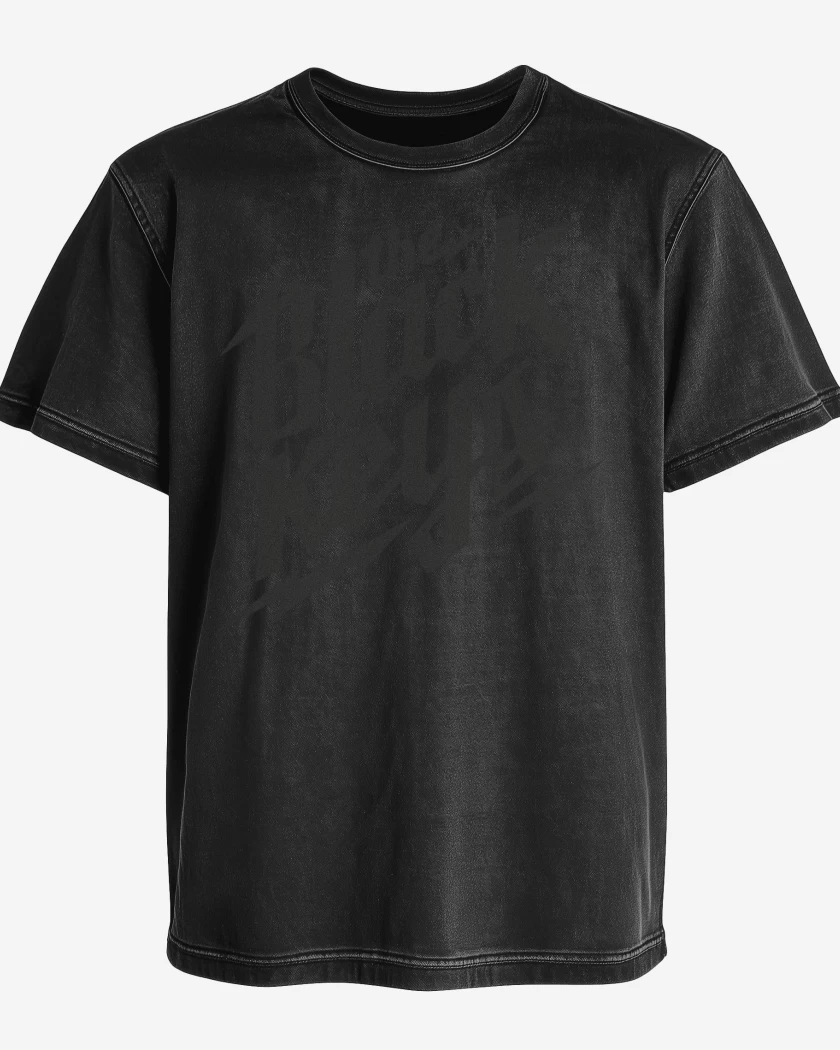 Polera desgastada Negro de The Black Keys 1