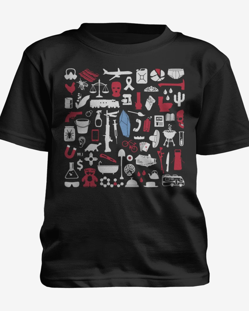 Polera de niño Negro de items