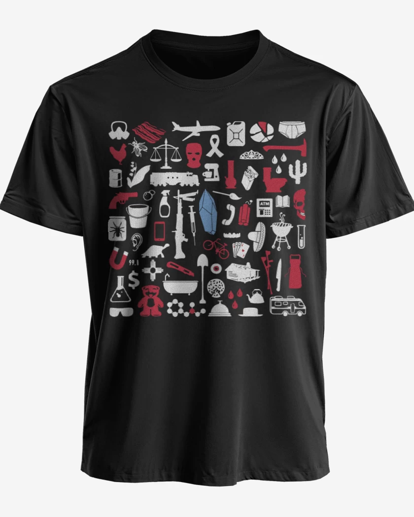 Polera premium Negro de items