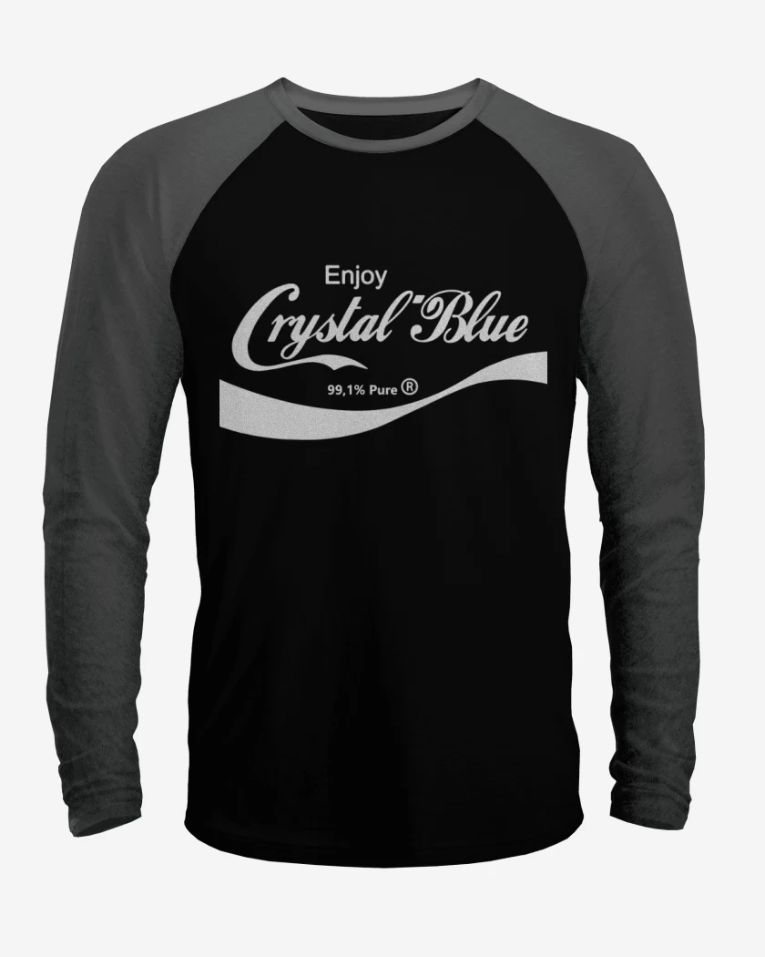 Polera Raglan Enjoy Crystal Blue