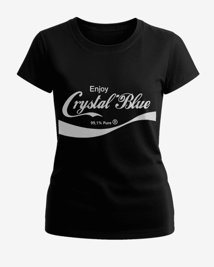 Polera de Mujer Negro de Enjoy Crystal Blue