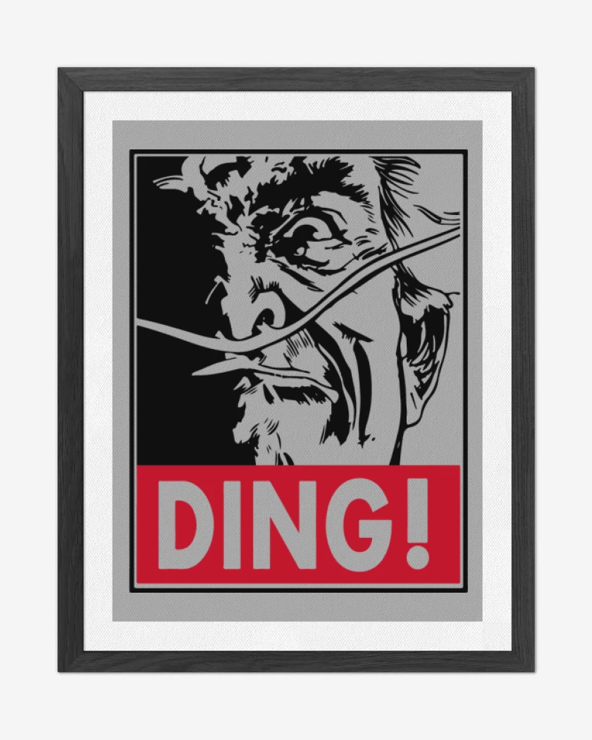 Cuadro decorativo Gris Melange de Ding
