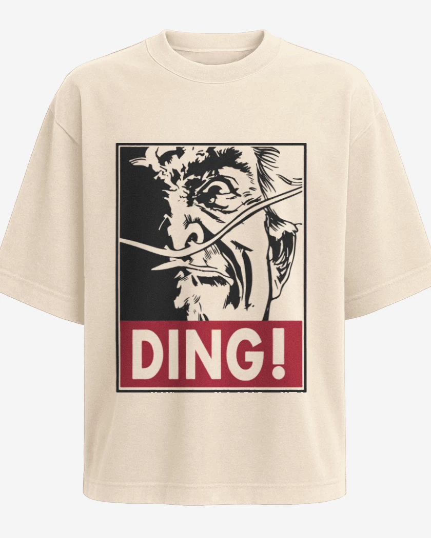 Polera Oversize Beige de Ding