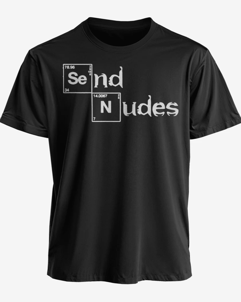 Polera premium Negro de Send nudes