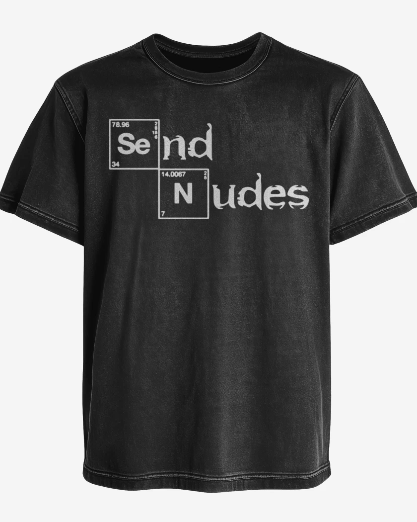 Polera desgastada Send nudes