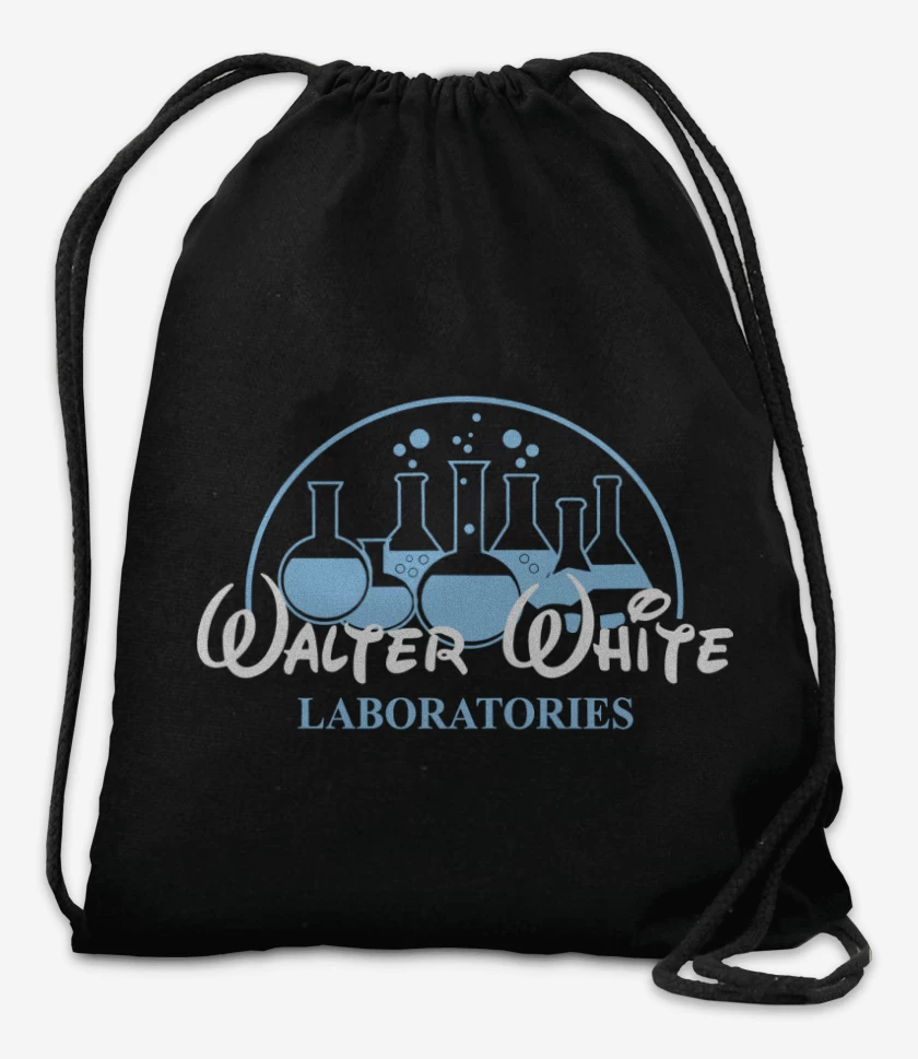 Mochila Negro de Walter white laboratories