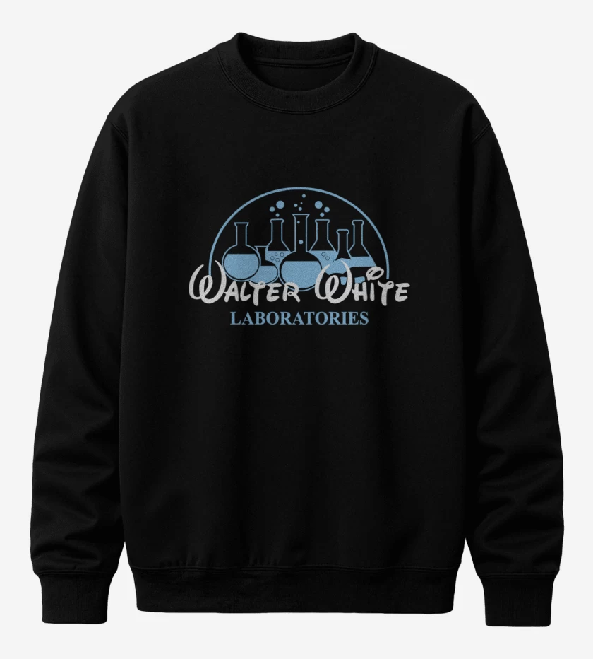 Poleron polo Negro de Walter white laboratories