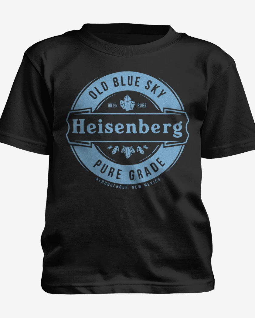 Polera de niño Negro de Heisenberg pure grade
