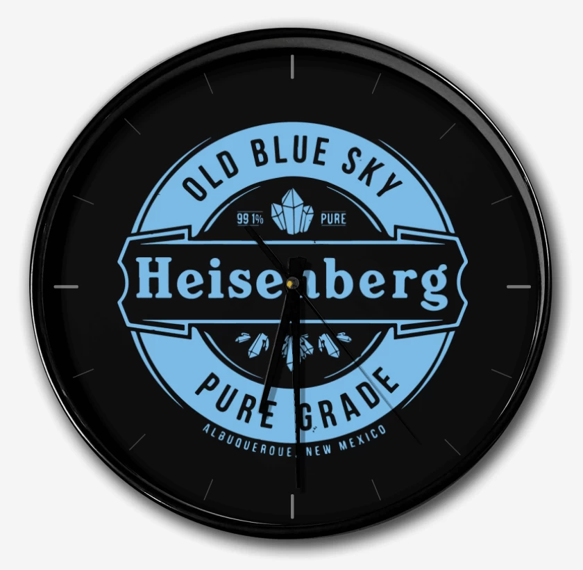 Reloj Negro de Heisenberg pure grade