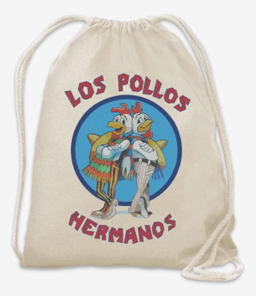 Mochila Blanco de Los pollos hermanos