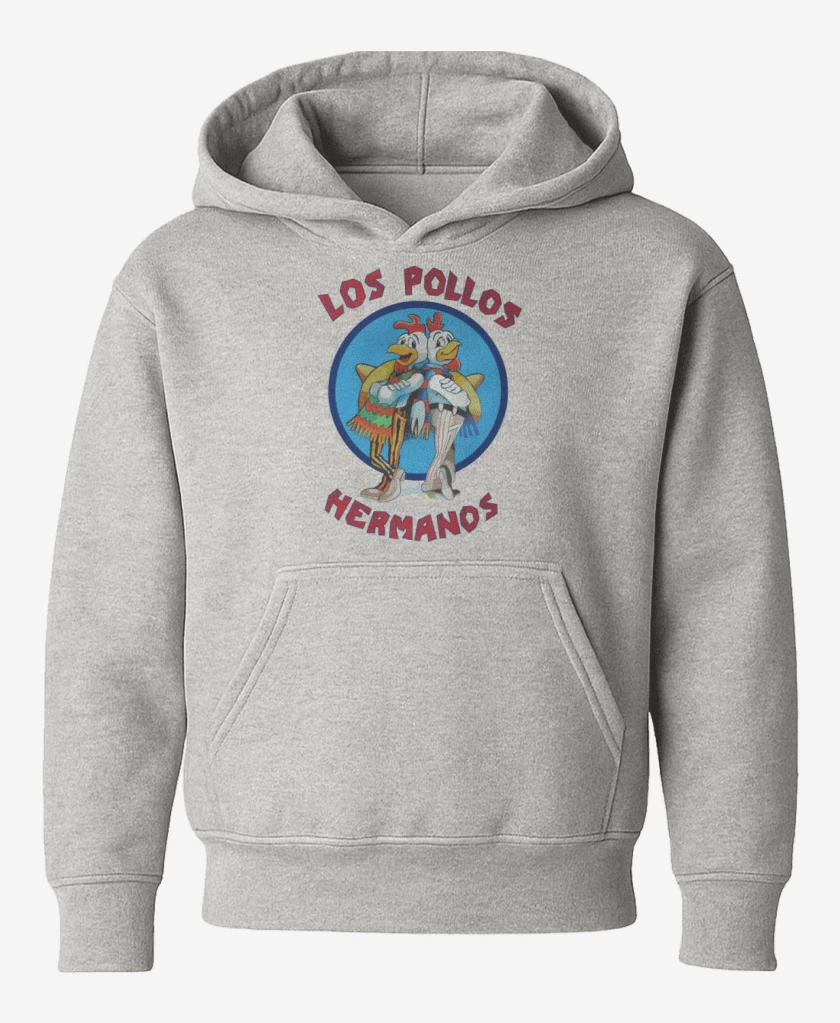 Poleron de niño Gris Melange de Los pollos hermanos