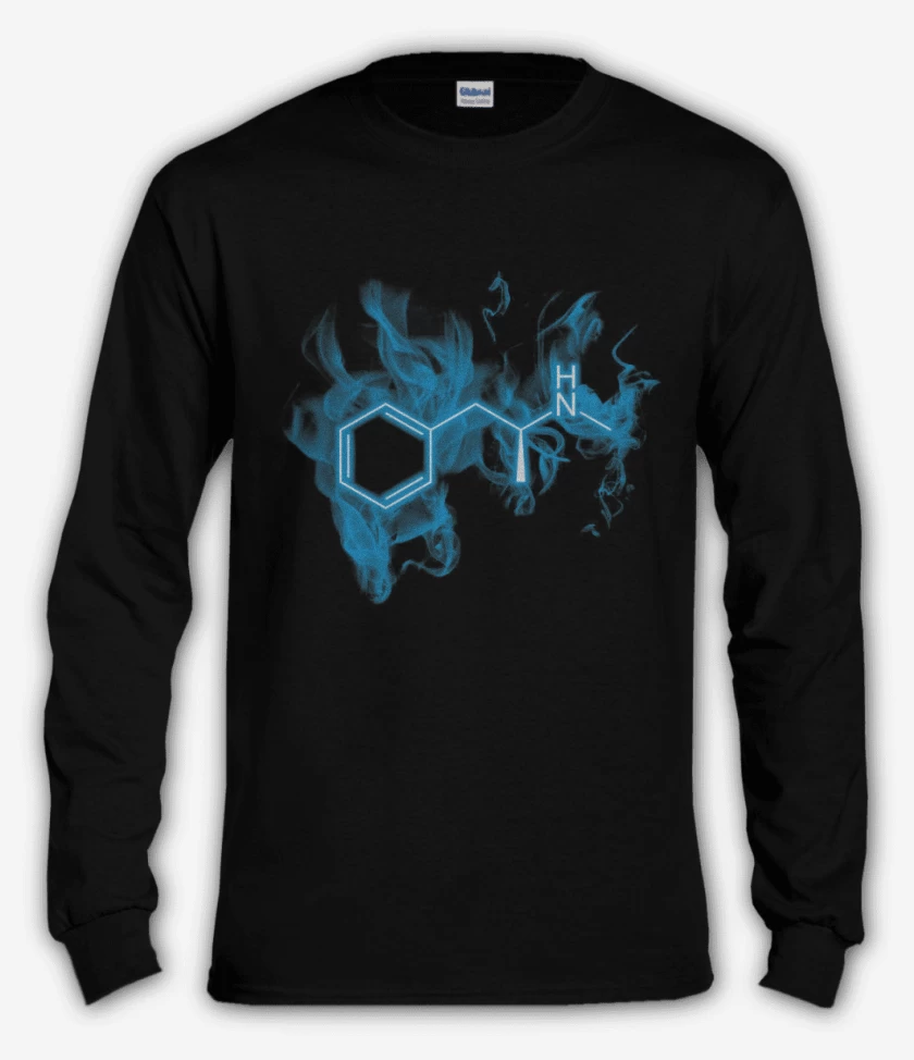 Polera manga larga Negro de Meth
