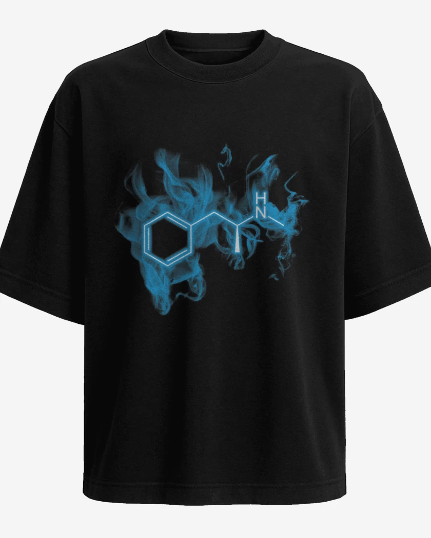 Polera Oversize Negro de Meth