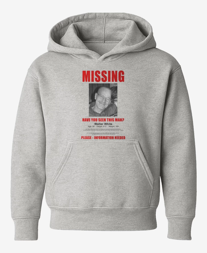 Poleron de niño Gris Melange de Missing