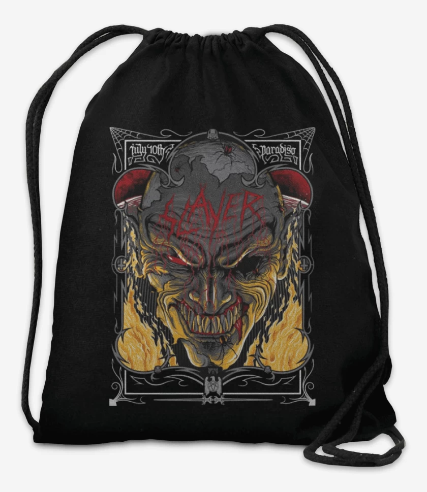 Mochila Negro de Slayer 3